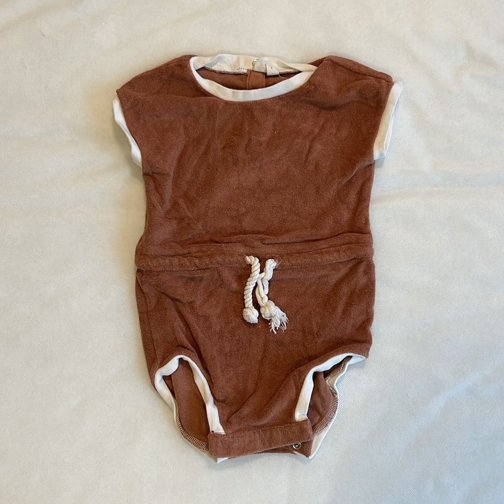 Quincy Mae One Piece Terry Cloth
